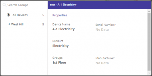 Properties and Settings widget