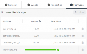 firmware - upload process