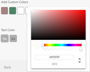 add Custom Color